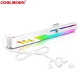 thumbnail image 1 of Peggybuy COOLMOON GT8 Horizontal GPU Support Video Card Stand GPU Holder (White), 1 of 9