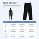 thumbnail image 4 of Balery Black Pantalones de pijama para hombre, pijama ultraligero, pantalón de descanso-Small, 4 of 6