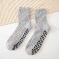 thumbnail image 1 of Calcetines de terciopelo coral para hombre otoño e invierno más terciopelo acolchado medio terciopelo color sólido calcetines dispensadores calcetines de tubo cálidos que no se caen Terciopelo, 1 of 6