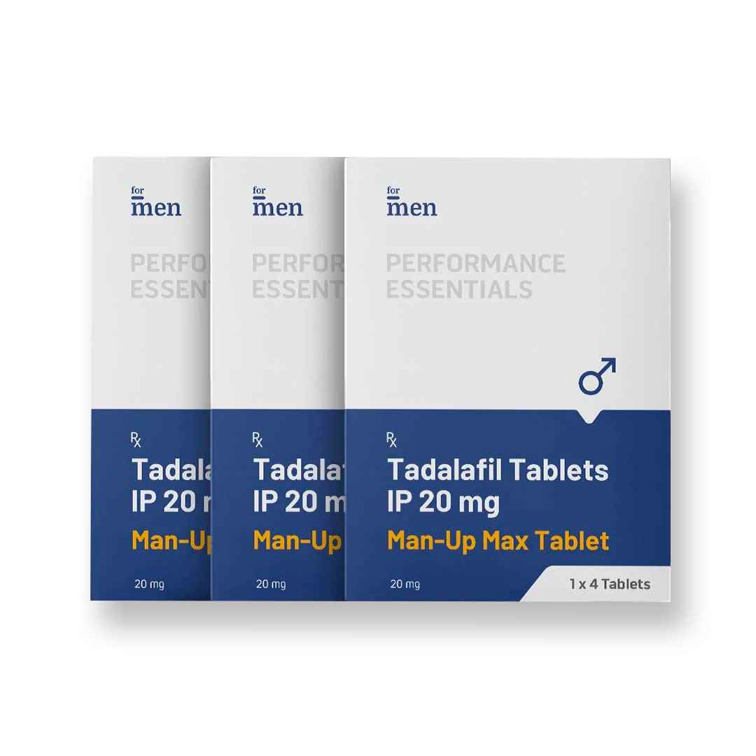 Get Hard Tablets (ManUp Max Tablets) Pack of 3 (12 Tablets)