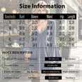 thumbnail image 3 of Women Bell Sleeve Dress Pearl Trim V Neck Flowy Layered Velvet Mini Dress 2XL, 3 of 6