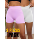 thumbnail image 5 of Set 2 Boxer Short Mujer Ropa Interior Sin Costuras Calzones UNITALLA, 5 of 9