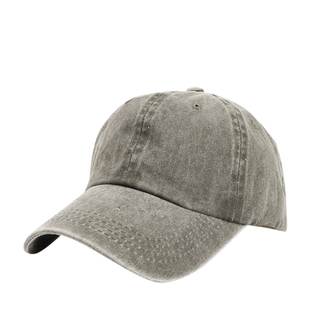 Gorra de béisbol ajustable clásica baja sin estructurar, lisa, para hombre y mujer, de algodón.