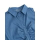 thumbnail image 5 of Txlixc Vestido de Mujer, Color sólido Sin Mangas Cuello Doblado Abotonado Delgado en Forma de A, Vestido Suelto con cinturón para la Playa, Vacaciones Txlixc  Estilo de ocio, 5 of 9