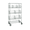 White, variant on Mobile Wire Basket Units - 8 x 48 x 69 in.