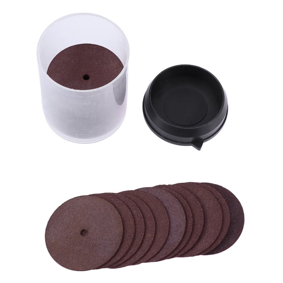 WHAMVOX 2 Boxes of 24mm Heavy Duty Cutting Disc Cut Off Grinding Wheels for Rotary Metalworking(Dark Red)