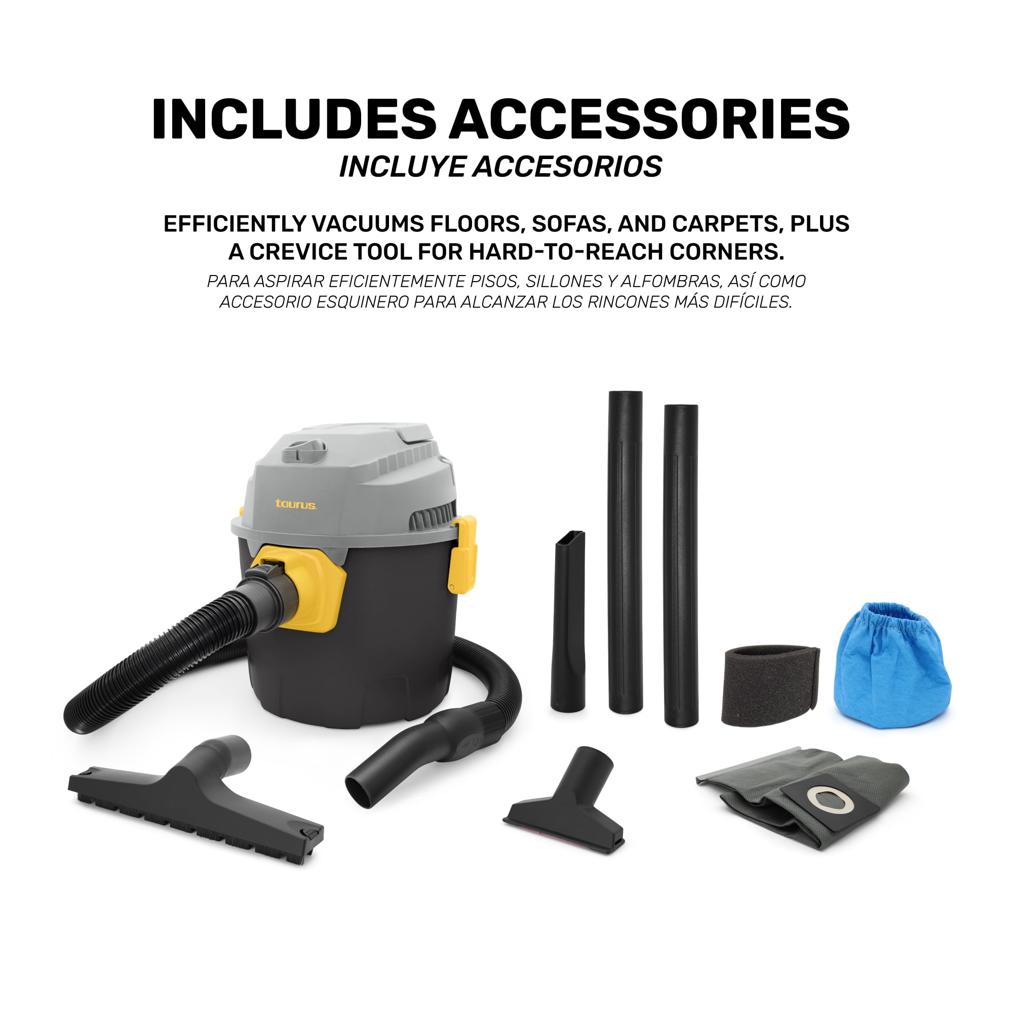 Vacuum Cleaner - W&D 10l Hurricane