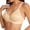 Beige, variant on Luvior Women’s Bra – Basic Comfort T‑Shirt Bra, Smooth Cups, Everyday Wear Black XXXL