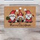 thumbnail image 1 of Alfombra de Navidad de Papá Noel antideslizante, lavable, decoración navideña feliz, alfombras decorativa felpudo para año Nuevo, granja, baño, Mid Santa Hole Macarena Pasta Claus Dormat, 1 of 7