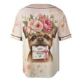 thumbnail image 2 of Happy Mother's Day Brussels Griffon with Flower Crown and Greeting Card All Over Print 3D Baseball Shirt Griff Dog Lover Softball Sport - 13004, 2 of 6