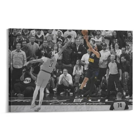 Jamal Murray Canvas Poster Poster Canvas Art Poster and Wall Art Picture Print Modern Family bedroom Decor Posters 08x12inch(20x30cm)