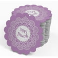 thumbnail image 4 of Inkdotpot Silver Foil Paper Hang Tags Happy Diwali Favor Tags 100 Pieces, 4 of 6