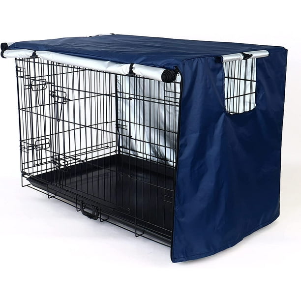 2 door dog crate cover sales
