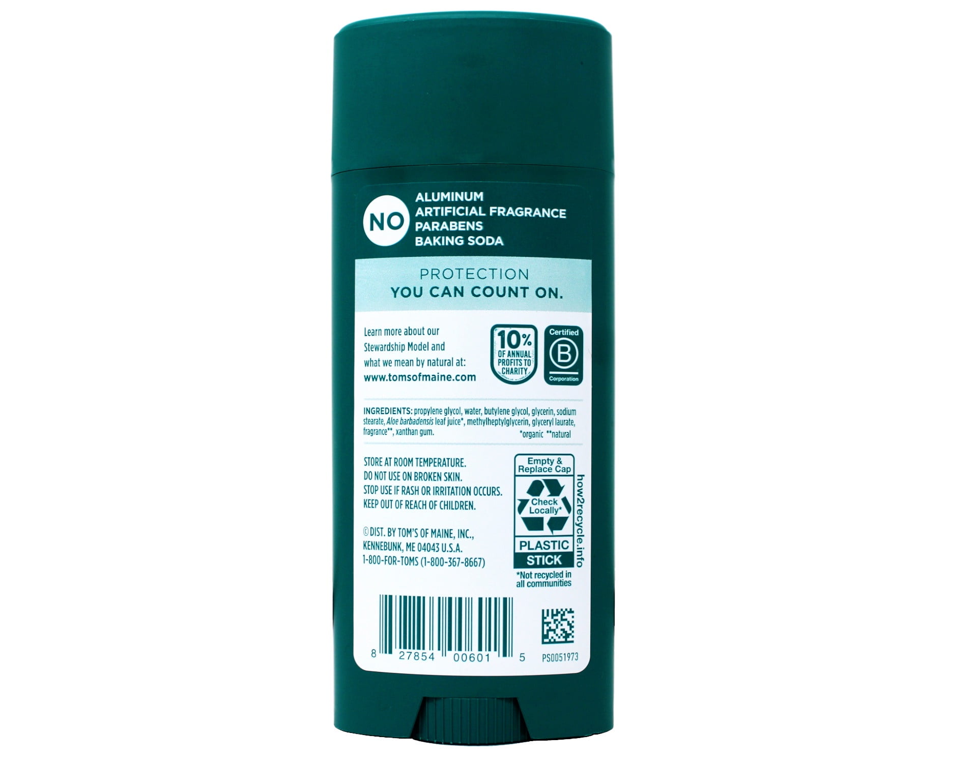 5 Pack - Tom'S Of Maine Wild Lavender Natural Deodorant For Women