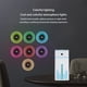thumbnail image 5 of Difusor y humidificador de aceites esenciales de aromaterapia de 1000 ml con temporizador | Luz nocturna LED de 7 colores | Vaporizador ultrasónico silencioso para el hogar, la oficina, el yoga y el, 5 of 7