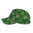 thumbnail image 5 of Fotbe Christmas (2) Baseball Cap, Christmas (2) Print Dad Hat,Outdoor Hat,Adjustable Sports Cap, Perfect For Activities, 5 of 9