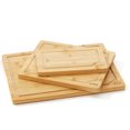 thumbnail image 1 of JoyJolt Bamboo 3 Piece Cutting Board Set, 1 of 7