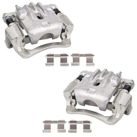 TRQ Rear Brake Caliper Set Fits 2012-2019 Subaru CLA32362