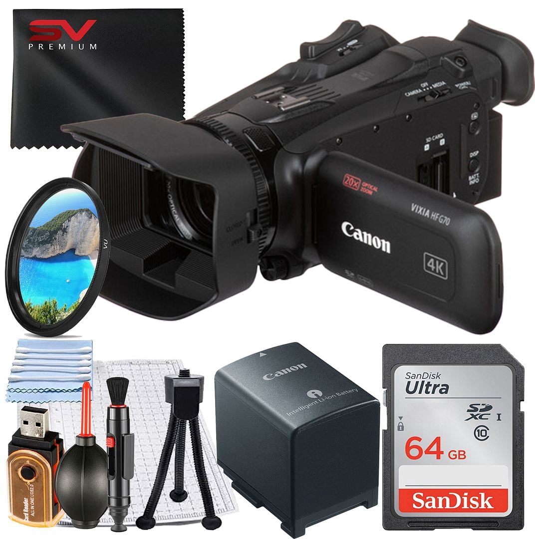 Canon VIXIA HF R800 Camcorder (White) - Walmart.com