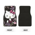 thumbnail image 2 of 4 Pieces Car Floor Mat Set Hello Kitty Protection Full Sets Universal Fit for SUV, Sedans, Vans, Trucks, 2 of 7