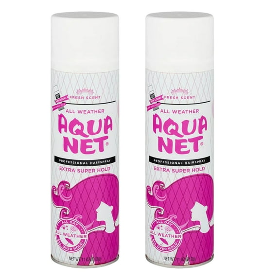 Aqua Net Professional Hairspray - Extra Super Hold Fresh Scent 11 oz |2 Pcs per Pack
