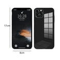thumbnail image 2 of ziyahi Glass Back Phone Covers with Solid Color Full Rugged Bumper Anti-Slip Design for Iphone 7P/8P/7/8/XS Max/XR/X/XS, 2 of 3