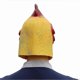 thumbnail image 5 of Chicken head mask Halloween Decor Mask Carnival Masquerade Animal Headgear Rooster Latex Mask, 5 of 5