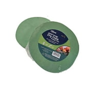 OASIS® Forage Dry Floral Foam Disc Craft Base, Round Disc 8.8 inch x 1.25 inch