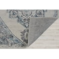 thumbnail image 6 of Ladole Rugs Miranda Persian Design Traditional Style Made in Europe Ivory Blue Indoor Area Rug Carpet, 5x7 (5'3" x 7'3", 160cm x 220cm), 6 of 6