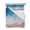 Blue, variant on Teal Coastal King Size Down Alternative Comforter, Lightweight Comforter Quilt Bedding Set with Pillow Shams Summer Beach Seaside Ocean Nautical All Seasons Bed Comforter Duvet Insert 96"x106"
