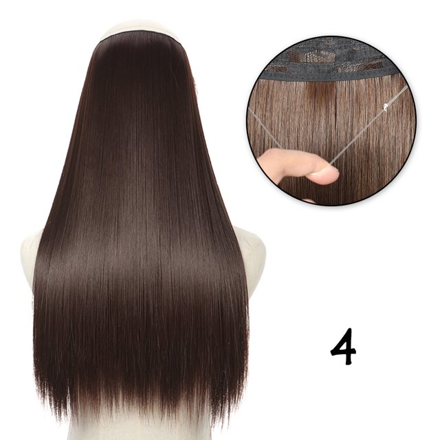 Typpkmm ExtensióN De Cabello Natural Sin Clips