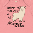thumbnail image 4 of Inktastic Grammy's You Say Alpaca My Bags Boys or Girls Baby Bodysuit, 4 of 5