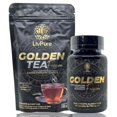 thumbnail image 1 of Golden Fussion 60 caps Golden Tea Fussion 150 g Manzana Pure Health., 1 of 7