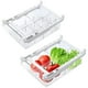 thumbnail image 4 of Cajones para frutas y verduras, organizador deslizable para aprovechar al máximo el espacio y almacenar de manera eficiente en el refrigerador, 4 of 8