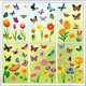 thumbnail image 2 of 162 PCS Primavera Verano Ventana Adhesivo Adhesivo, Tulipán Mariposa Flor Ventana Calcomanía para el hogar Suministros para fiestas Tienda Ventana Vidrio Exhibición Decoración 2 juegos, 2 of 5