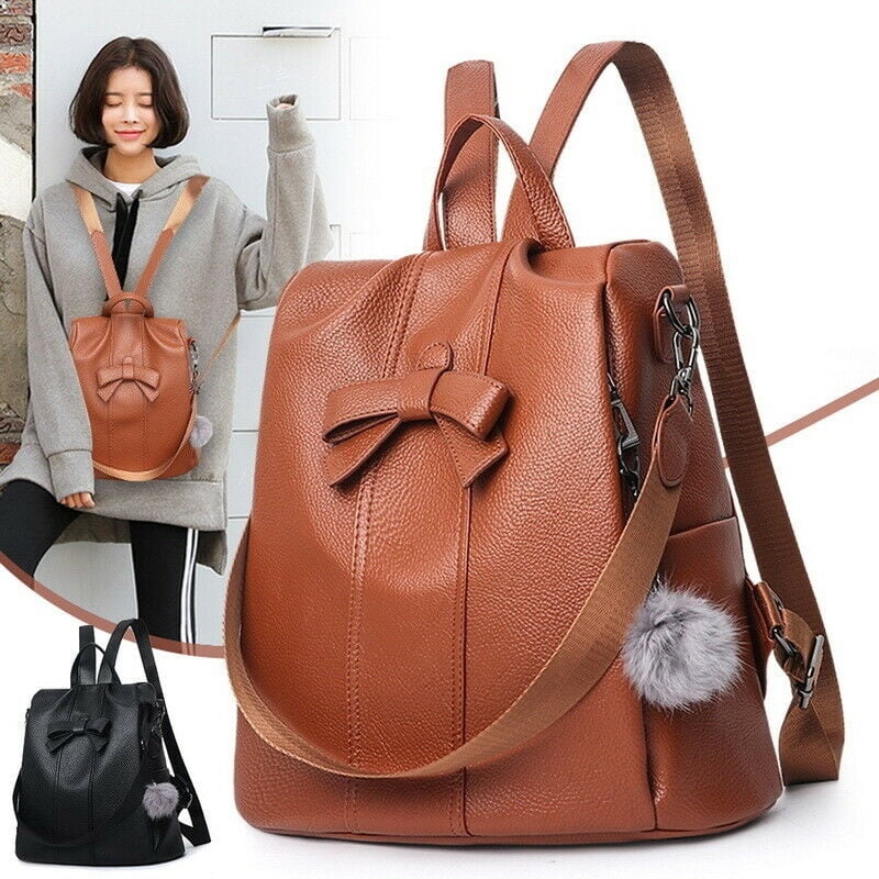 leather ladies rucksack handbags