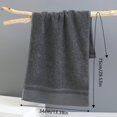 thumbnail image 3 of FNNMNNR Bath Towels Clearance Cotton Towels Bath Towels Set Towels Hotel Towels Bath Towels Bulk Soft towel Bath & Bath Bath Towels Extra Large Bath towel Sets 1 Pc Room Decor Grey, 3 of 5