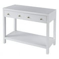 thumbnail image 1 of Butler Specialty Company Nora 2 Drawer Console Table - White, 1 of 6