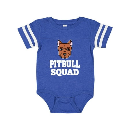 

Inktastic Dog Pitbull Squad Gift Baby Boy or Baby Girl Bodysuit