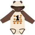 thumbnail image 3 of Inktastic 1st Birthday Basketball Boys or Girls Long Sleeve Baby Bodysuit, 3 of 5