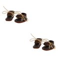 thumbnail image 4 of Redempat Chaussures à Lacets Chic pour 12 Blythes Tenue de Poupée Marron Type 1 2Set, 4 of 6