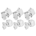 thumbnail image 1 of Zerodis Semi‑Closed Guitar Tuning Keys, Anti‑Corrosion String Tuning Key, For Folk Guitar Instrument Lovers Replacement Parts Guitar Repair Master, 1 of 8