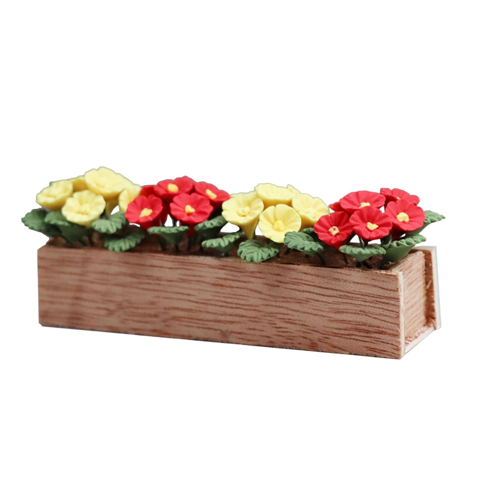 Set De 25 Plantas Bonsái En Miniatura Para Casa De Muñecas – Decoración 1:12 Con Macetas, Flores Y Jardín De Hadas