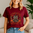 thumbnail image 4 of Feral Girl Funny Raccoon,Halloween Shirt, Spooky Season Tee, Happy Halloween , Ghost Pumpkin Tshirt, Funny Holiday Gift, 4 of 5
