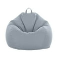 thumbnail image 1 of Wosthever Sillas elegantes y cómodas para sala de estar Funda de silla elegante Sofá perezoso Sofá perezoso Caballero gris Type2 NO2, 1 of 6