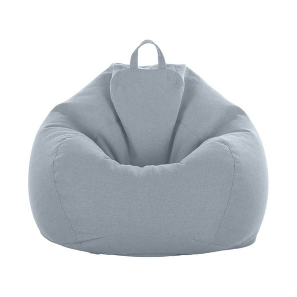 Matsuzay Sofás Puff Para Sala De Estar Cómoda Y Elegante Funda De Silla Elegante Sofá Perezoso Caballero Gris Type2 NO2