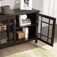 thumbnail image 3 of Atlin Designs Storage Cabinet in Dark Chestnut Brown, 3 of 5
