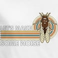 thumbnail image 3 of CafePress - Cicadas Let's Make Some Noise Periodical Cicadas Women's Long Sleeve T Shirt - Women's Long Sleeve Graphic Casual T-Shirt, 3 of 4