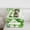 Green 05, variant on Feelyou Teens Gnome Shamrock Twin Comforter Sets, Grey Rustic Lodge Bedding Set, 2 Pieces