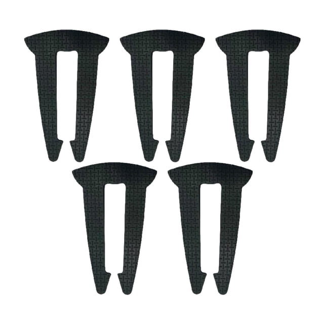 5x Cerraduras de perilla para perillas de horno Cerraduras para evitar toques accidentales Cubiertas de perilla reutilizables Protector para encimeras
